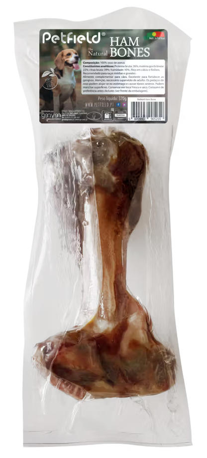 Petfield Classic The Natural Ham Bones Perro Cerdo - Snack para perro