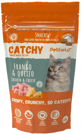 Catchy Gato Adulto Pollo y Queso - Snack para gato