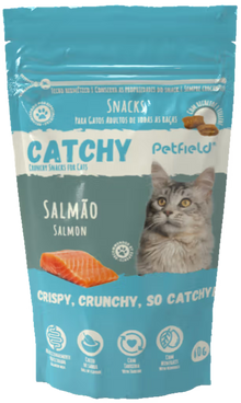 Catchy Gato Salmão - Snack para gato