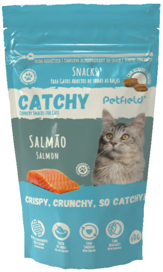 Catchy Gato Salmón - Snack para gato