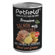 Petfield Premium Pet Food Dog Salmon and Potato - Wet dog food
