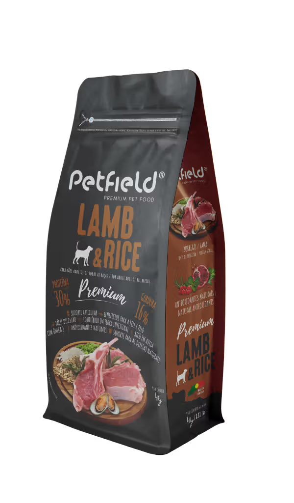 Petfield Premium Pet Food Perro Cordero y Arroz - Pienso seco para perro