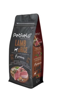 Petfield Premium Pet Food Perro Cordero y Arroz - Pienso seco para perro