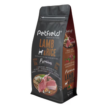 Petfield Premium Pet Food Cão Borrego e Arroz - Ração seca para cão