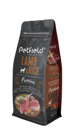 Petfield Premium Pet Food Perro Cordero y Arroz - Pienso seco para perro