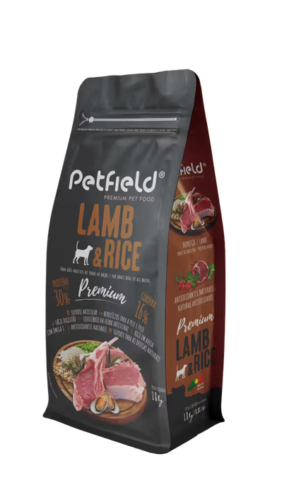 Petfield Premium Pet Food Perro Cordero y Arroz - Pienso seco para perro