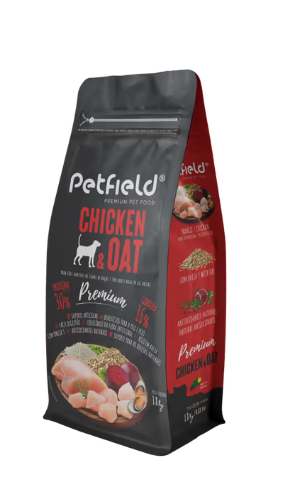 Petfield Premium Pet Food Perro Pollo y Avena - Pienso seco para perro