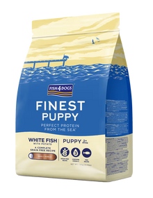 Fish4Pets Finest Cão Cachorro Peixe Branco - Ração seca para cão