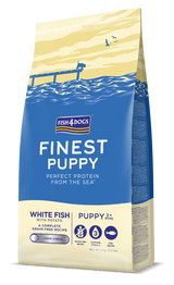 Fish4Pets Finest Cão Cachorro Peixe Branco - Ração seca para cão