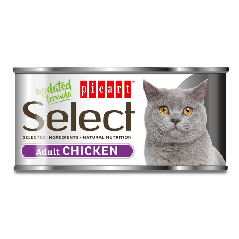 Picart Select - Alimento Húmido Grain Free para Gato Adulto | 12x95 g