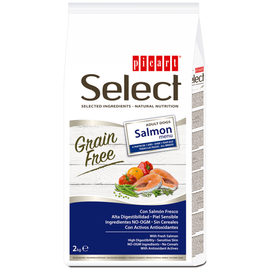 Picart Select Adult Dog - Grain Free Salmon Menu 10 kg