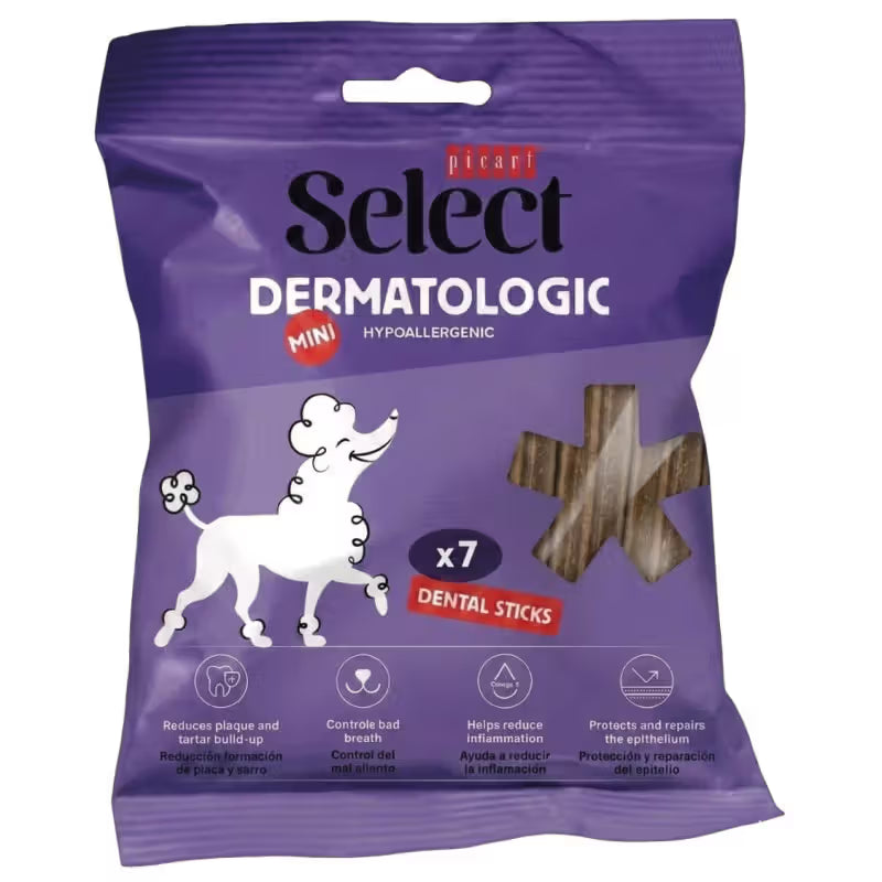 Picart Select Perro Mini Dermatológico e Hipoalergénico - Snack para perro con alergias