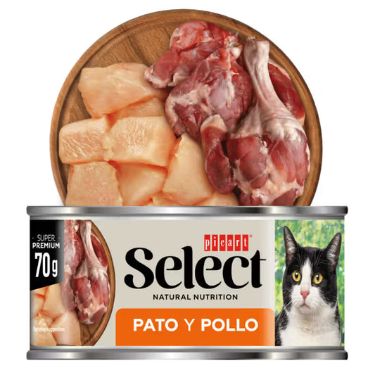 Picart Select Super Premium Adult Cat Grain-Free Duck and Chicken - Wet cat food