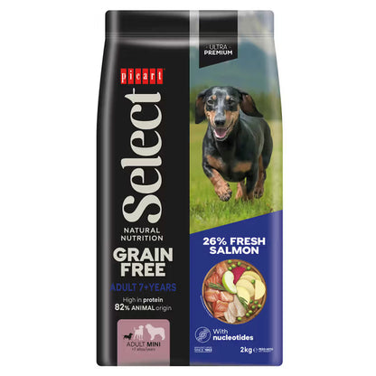 Picart Select Ultra Premium Cão Sénior Mini 7+ Salmão Grain-Free - Ração seca para cão