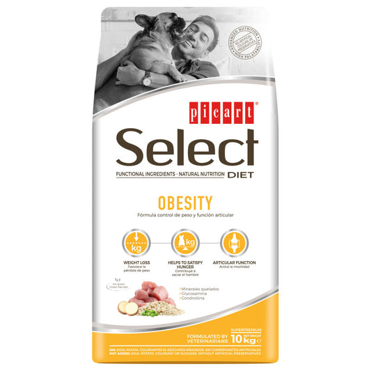 Picart Select Veterinary Diets para Perro - Obesity - Control de Peso 10 kg