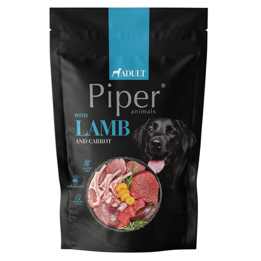Piper - Alimento em patê para cão adulto - Borrego e Cenoura | 10x500 g