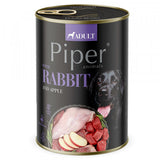 Piper - Alimento en paté para perro adulto - Conejo y manzana | 12 x 400 g