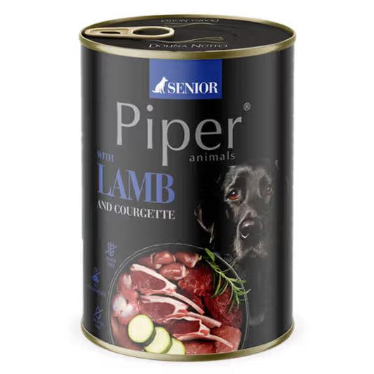 Piper Senior - Alimento em patê para cão sénior - Borrego e curgete