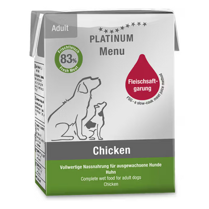 Platinum Menu Cão Adulto Frango - Ração húmida para cão