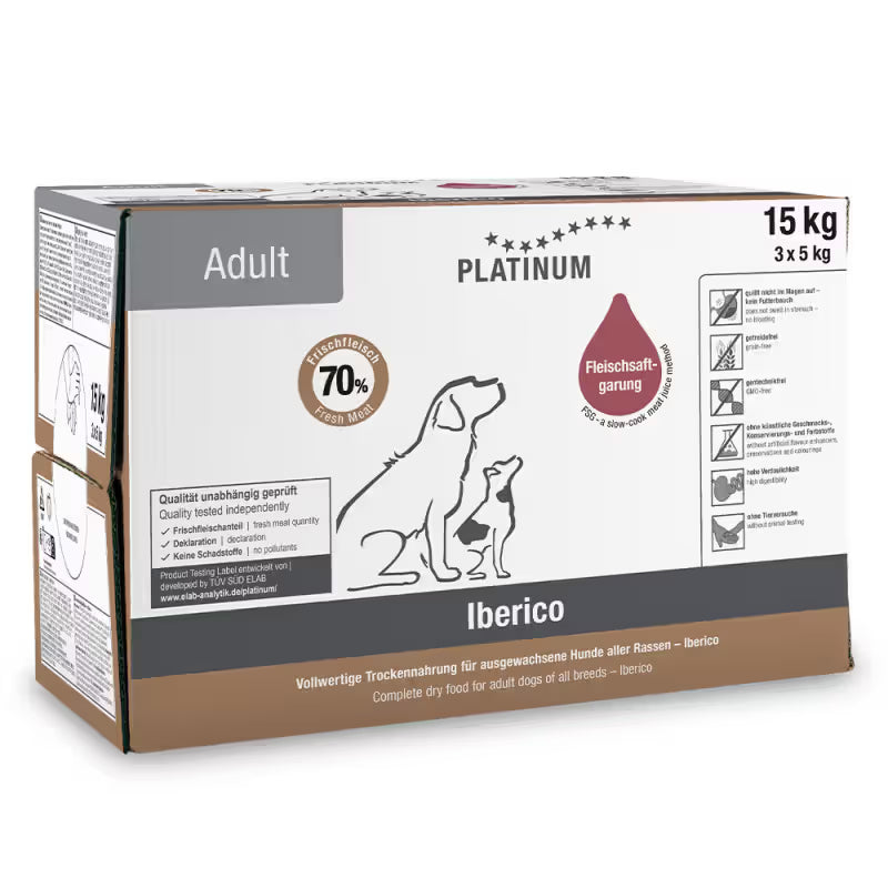 Platinum Adult Dog Iberian Pork - Dry dog food