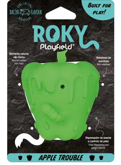Playfield Roky - Apple Trouble - Juguete para perro para combatir el aburrimiento