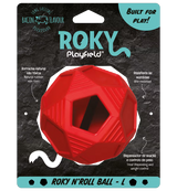 Playfield Roky - Roky N’Roll Ball - Juguete para perro con aroma a bacon