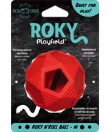 Playfield Roky - Roky N’Roll Ball - Juguete para perro con aroma a bacon