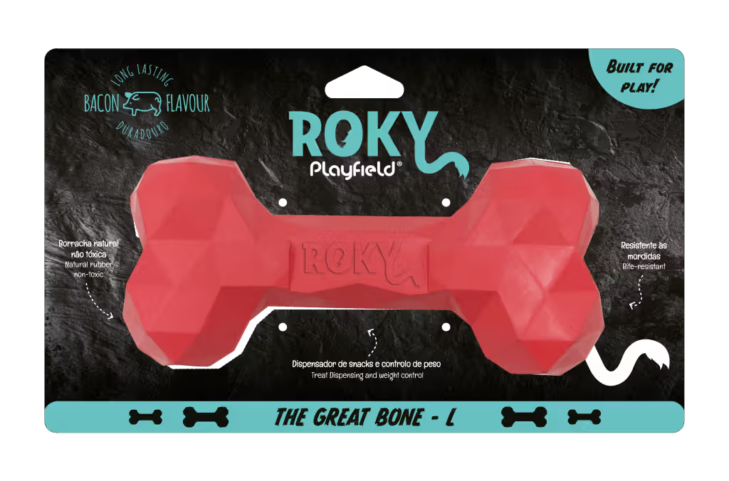 Playfield Roky - The Great Bone - Dog toy