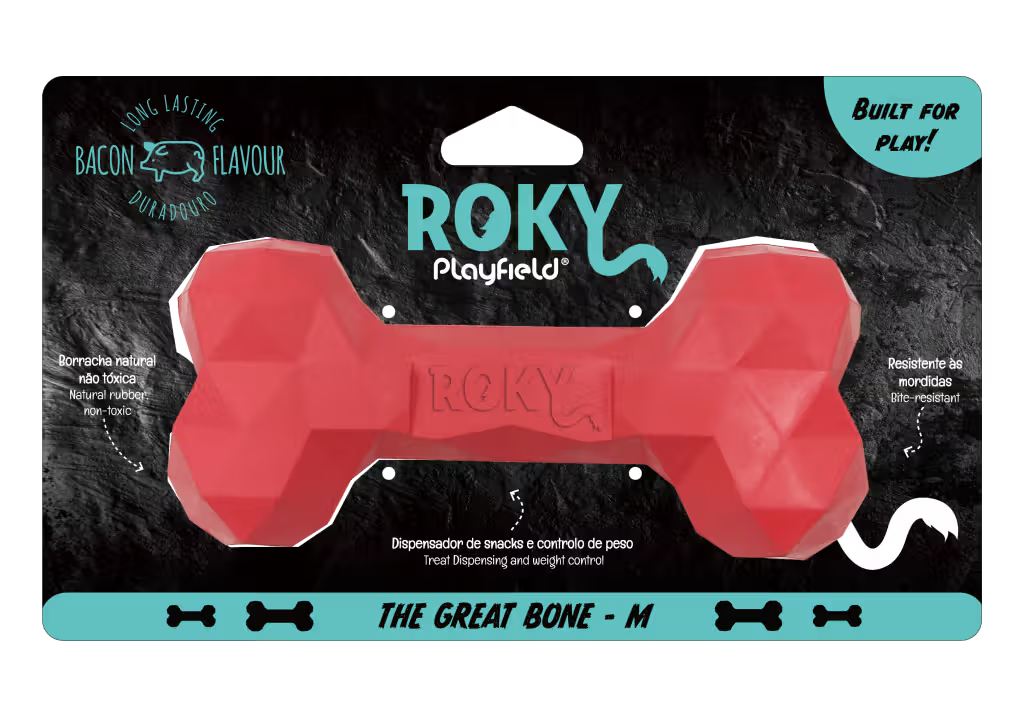 Playfield Roky - The Great Bone - Dog toy