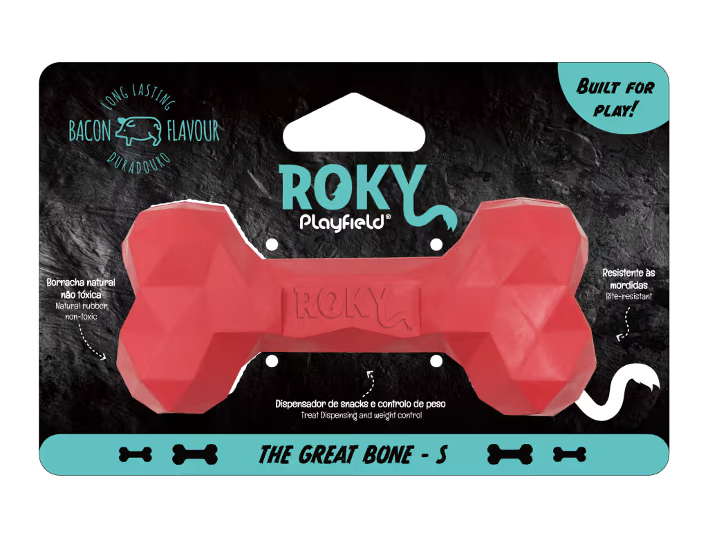 Playfield Roky - The Great Bone - Juguete para perro