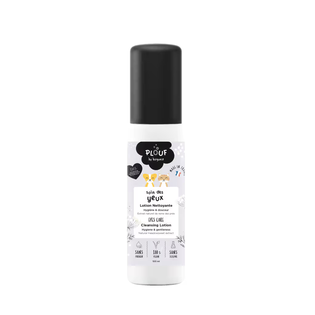 Plouf Eyes Lotion - Loción para perro y gato para limpieza de ojos