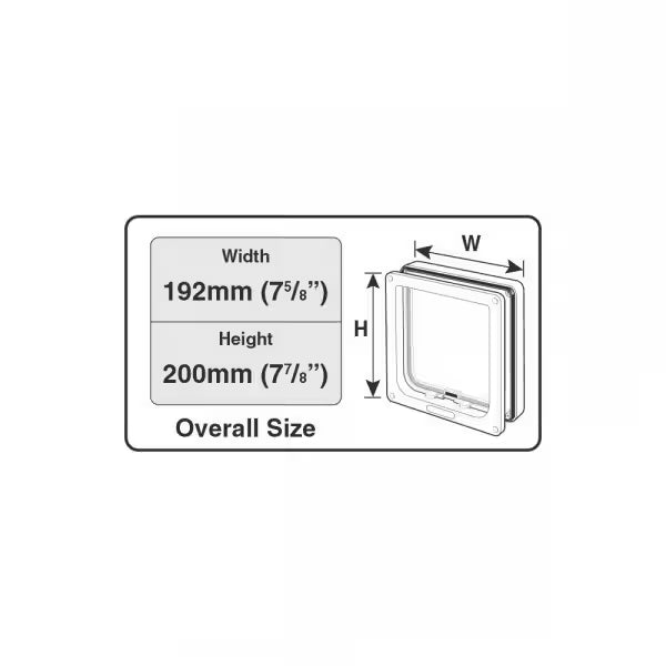 Kerbl 4-way Cat Flap