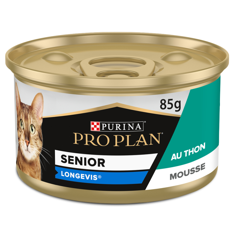 Pro Plan Senior Longevis 7+ - Senior Cat Pâté - Tuna | 24 x 85 g