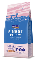 Fish4Pets Finest Perro Cachorro Salmón - Pienso seco para perro