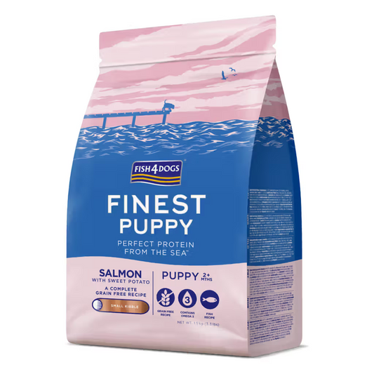 Fish4Pets Finest Dog Puppy Salmon - Dry dog food
