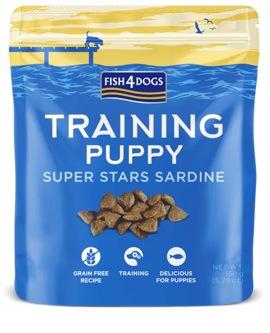 Fish4Pets Puppy Training Super Stars Puppy Dog Salmon and Sardine - Dog treat