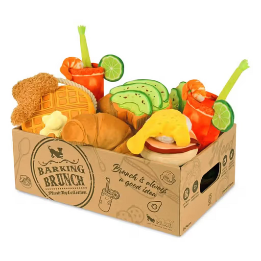 PLAY Barking Brunch Toy Set - Juguetes para perro