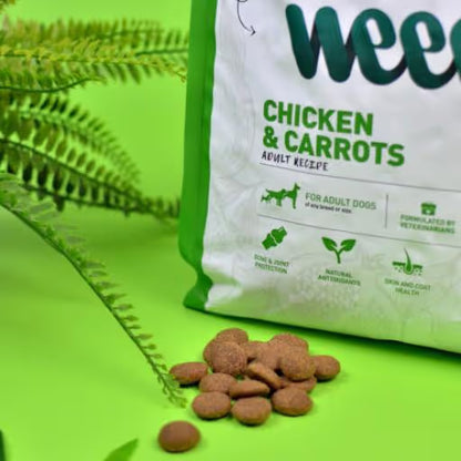 Weego Dog Food Original Pollo y Zanahorias 3 KG