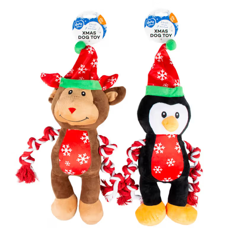 Duvo Plus - Juguete de peluche con sonido para perro