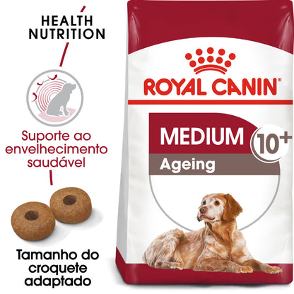 Royal Canin Perro Medium Ageing 10+ Aves - Pienso seco para perro