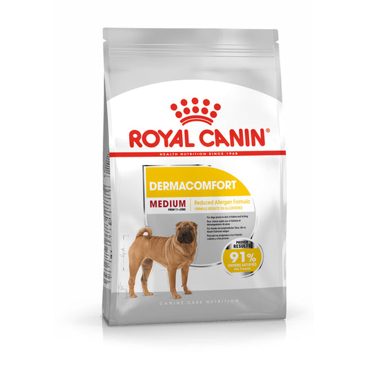 Royal Canin Dog Medium Dermacomfort - Dry food for dogs with sensitive skin