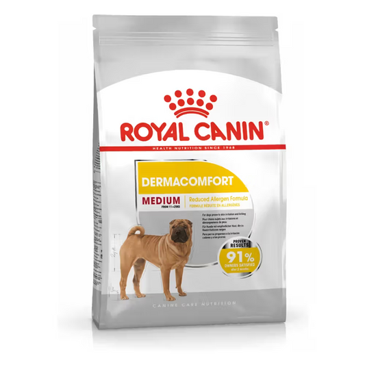 Royal Canin Cão Medium Dermacomfort - Ração seca para cão com pele sensível