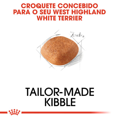Royal Canin Cão West Highland White Terrier Adulto Aves - Ração seca para cão