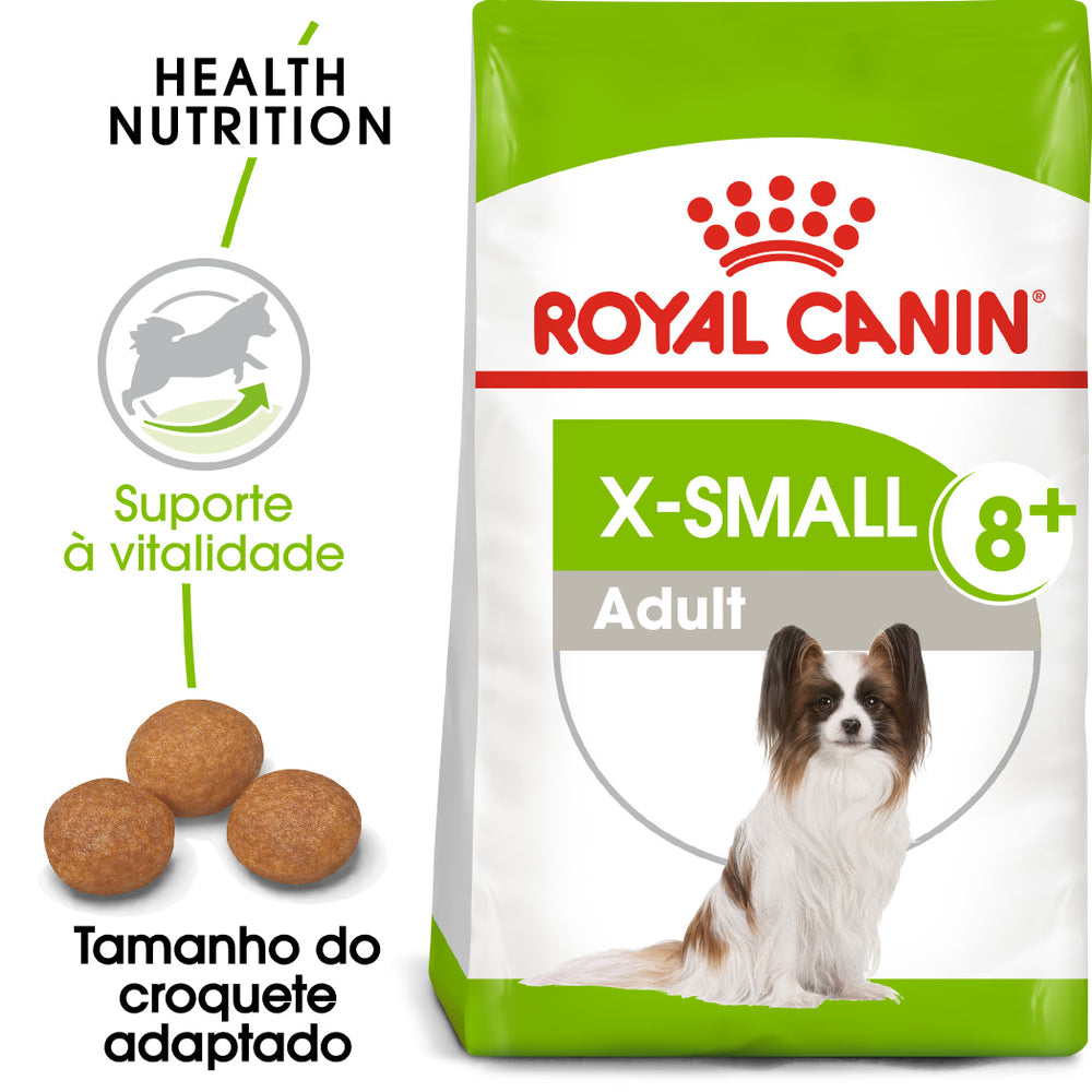 Royal Canin Cão X-Small Adulto 8+ Aves - Ração seca para cão