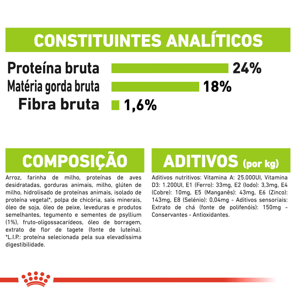 Royal Canin Cão X-Small Adulto 8+ Aves - Ração seca para cão