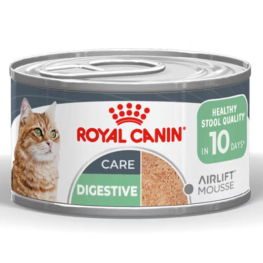 Royal Canin Care Digestive Airlift Mousse Gato Adulto - Ração húmida para gato com sensibilidade digestiva