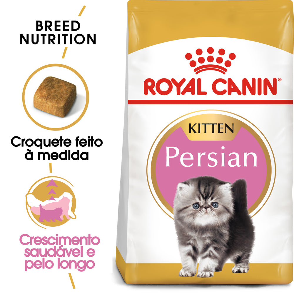 Royal Canin Gatinho Persian Gato Aves - Ração seca para gato