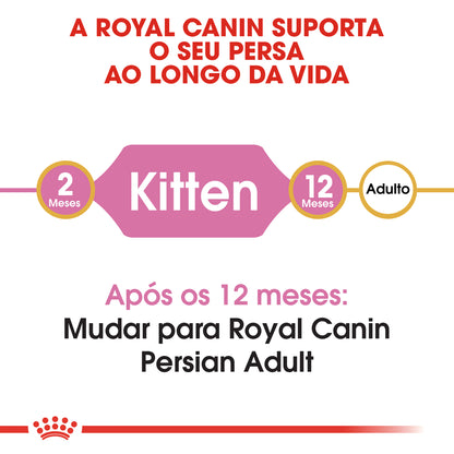 Royal Canin Gatinho Persian Gato Aves - Ração seca para gato
