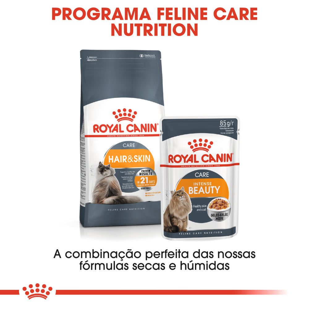 Royal Canin Cat Hair & Skin Care Poultry - Dry food for cats for healthy skin and coat
