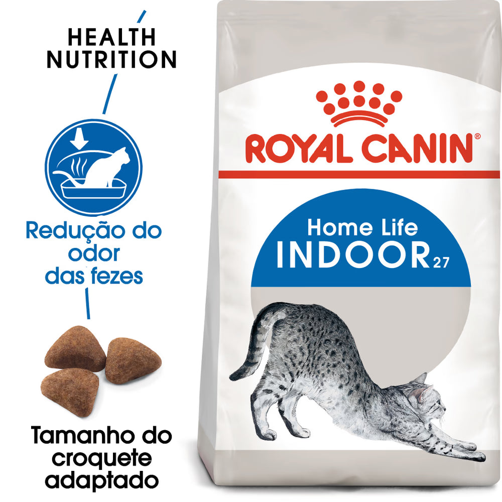 Royal Canin Gato Indoor 27 Aves - Pienso seco para gato para control de peso